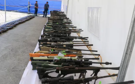 Decommissioning of former combatants in Mindanao