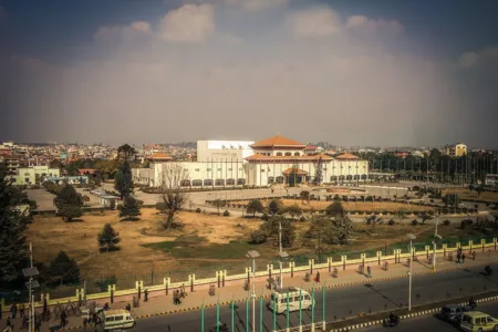The Constitution Assembly Building in Nepal