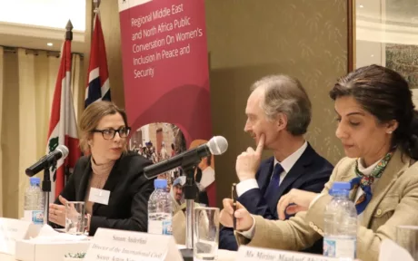 Women mediators meet in Lebanon